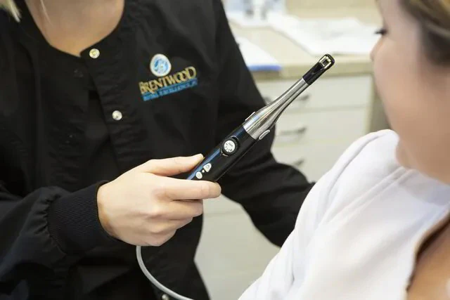 intraoral cameras used for dental care at Brentwood Dental Excellence