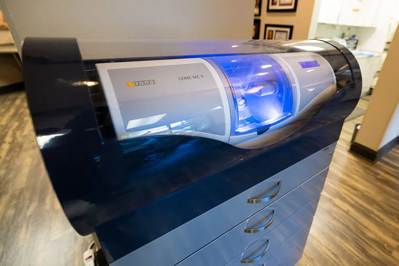 CEREC machine used at Brentwood Dental Excellence