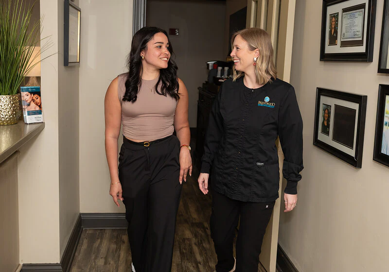 patient smiling at Brentwood Dental Excellence